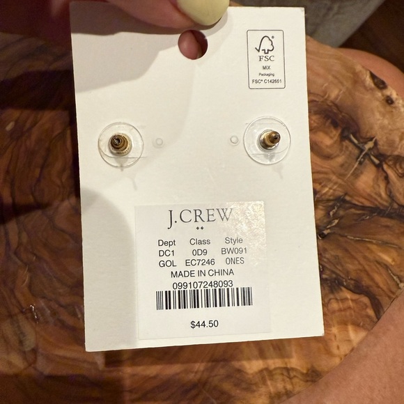 J. Crew Metallic Ball Drop Earrings - Picture 3 of 3